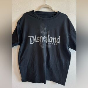 Disneyland Resort Women's Black Graphic Tee